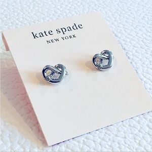 KATE SPADE LOVE ME KNOTS EARRINGS